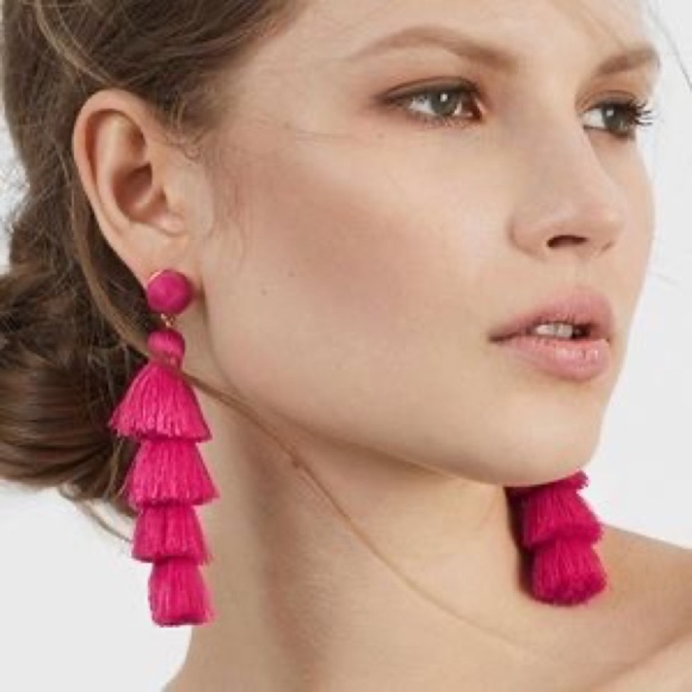 BaubleBar Tassel stud Earrings